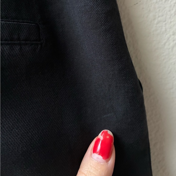 Zara Black High Waisted Tailored Shorts (Size:M) - Picture 7 of 7